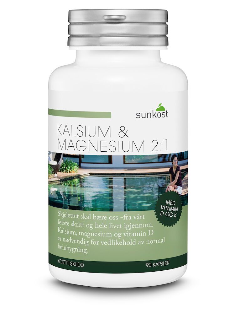 Sunkost Kalsium & Magnesium 2:1