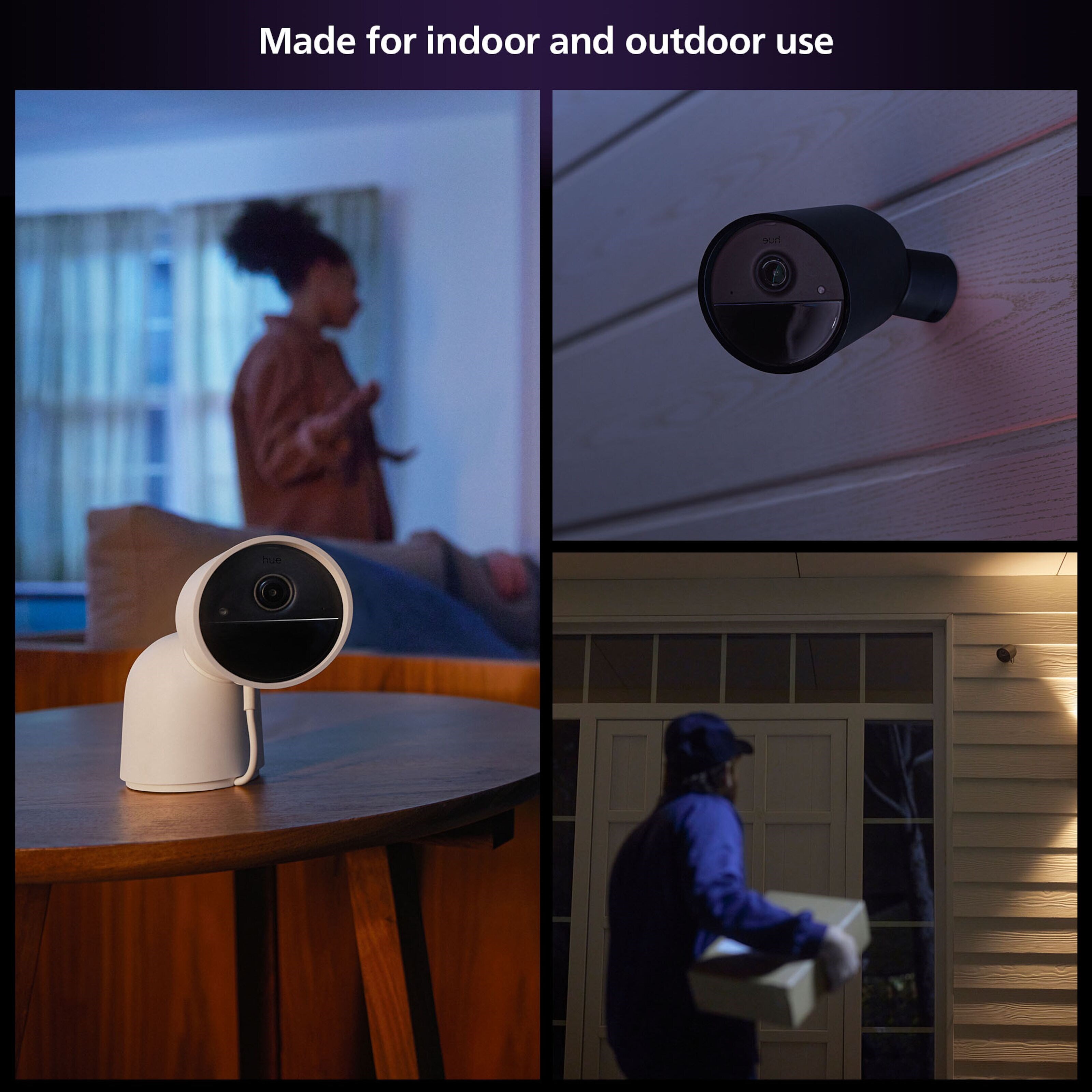 Philips Hue Secure Desktop Cam Svart