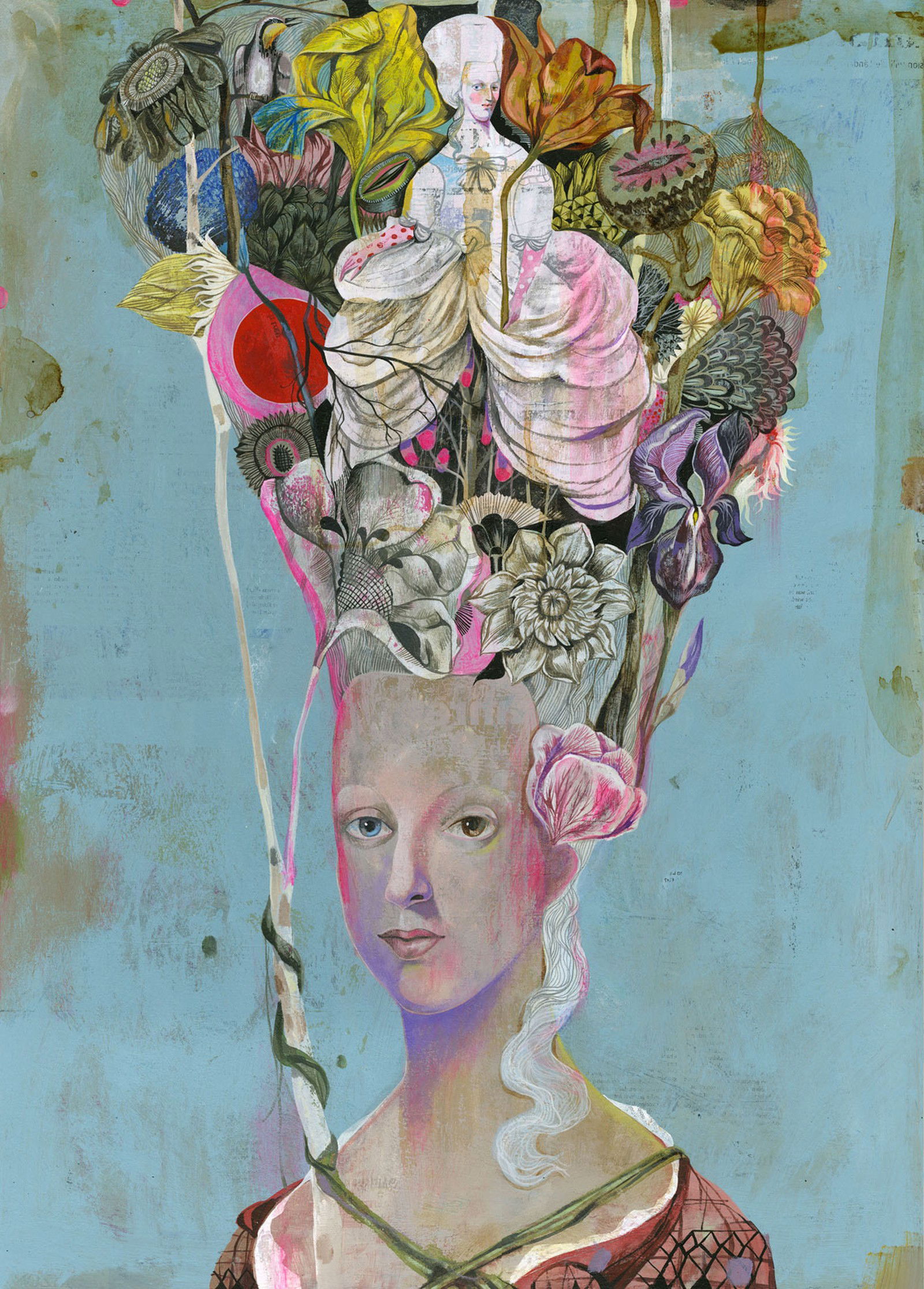 Cherchez la Femme by Olaf Hajek - Limited Edition. Edition of: 150. Signed.