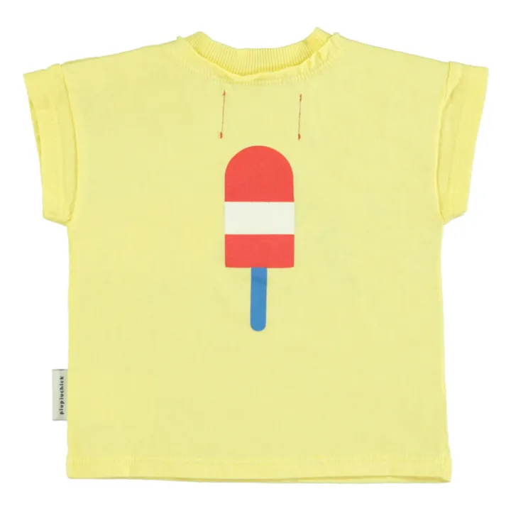 Piupiuchick T-Shirt Ice Cream | Jaune