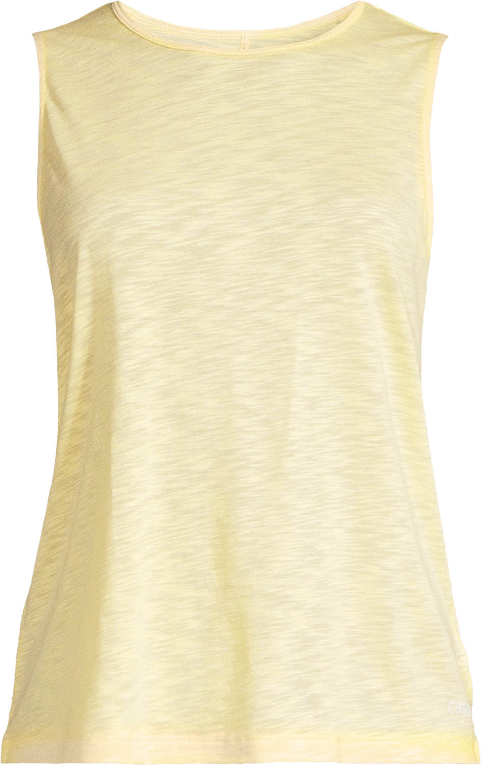 Soft Texture Tank Dame Yellow Steam
