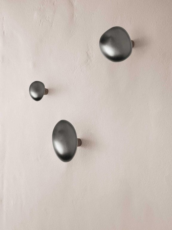 Ferm Living Chanterelle wandhaak Black Brass