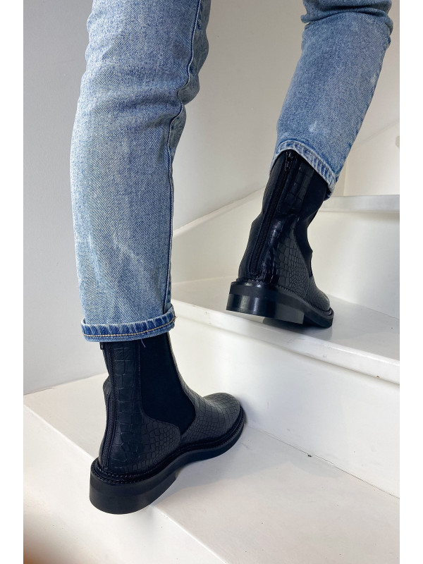 Semerdjian - Bottines E320E4 Cocco Nero