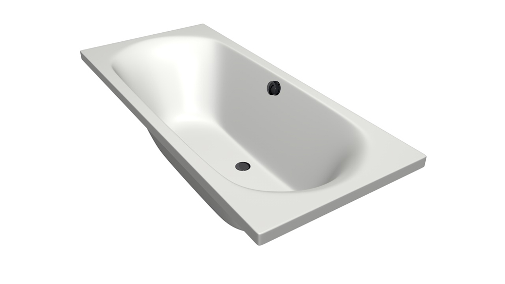Xenz Cuba badkuip 180x80x48cm wit