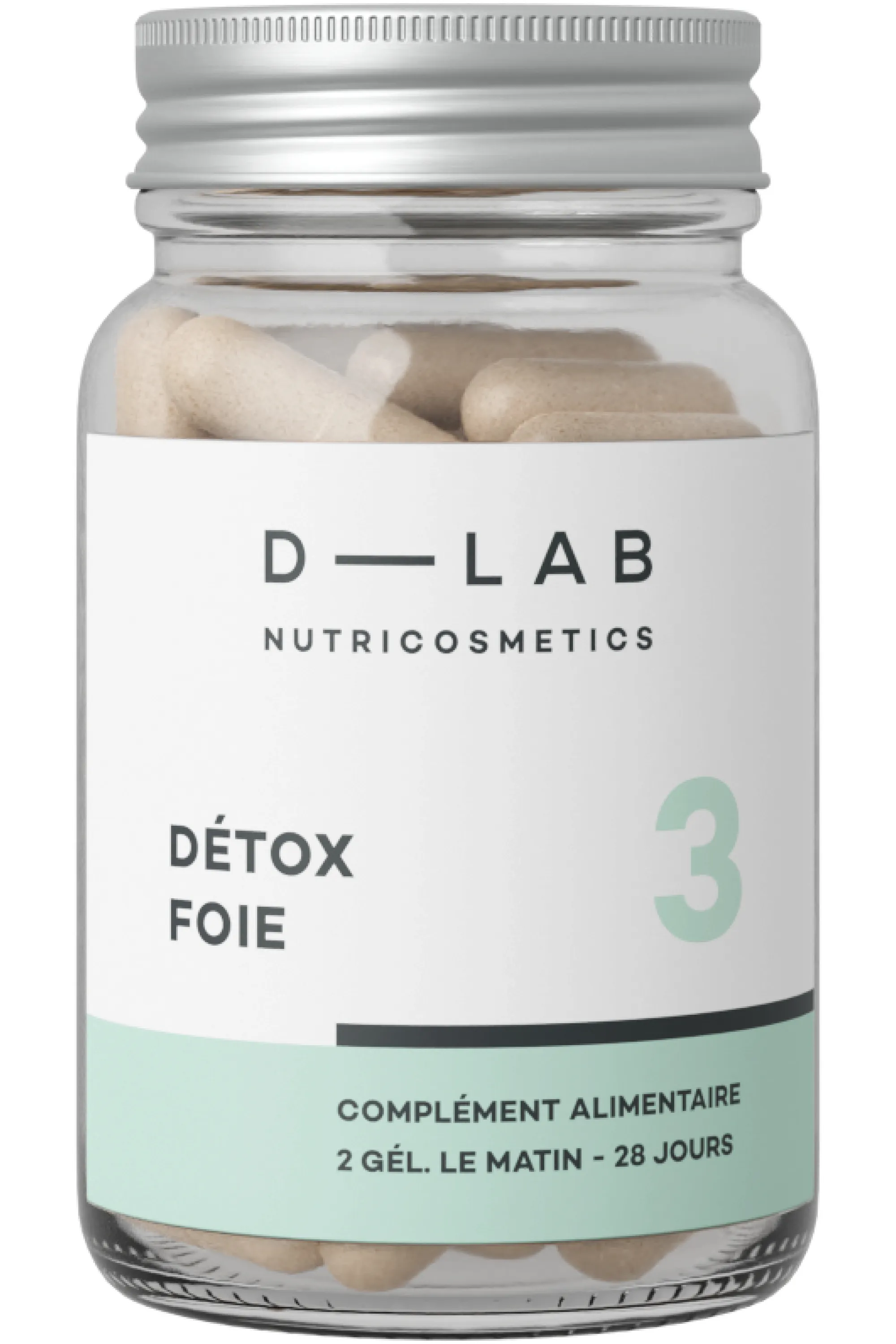 D-LAB Nutricosmetics Complément alimentaire Détox Foie-113 g