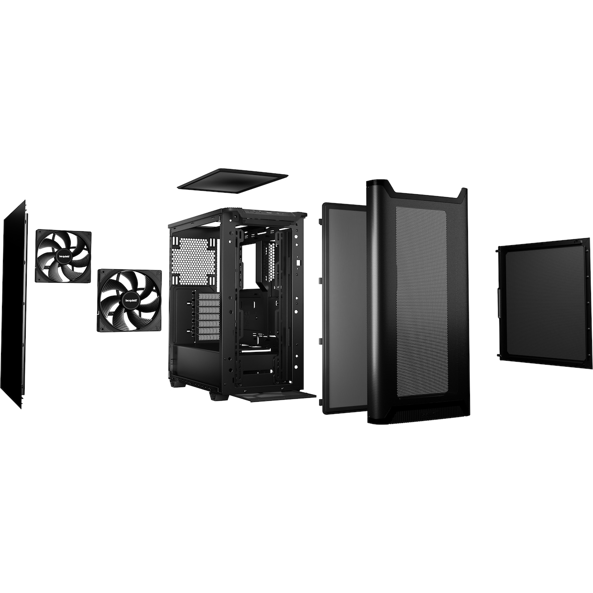 Be quiet! PURE BASE 501 Airflow PC kabinett (sort)