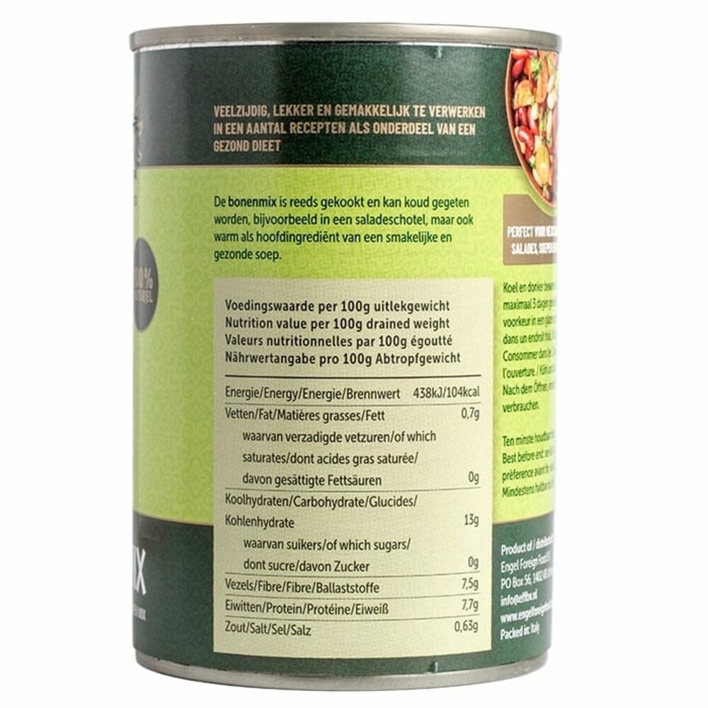 3x Mediza 4 Bonen Mix 400 gr