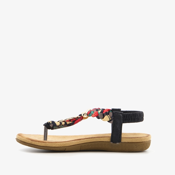 Blue Box meisjes sandalen zwart met bandjes