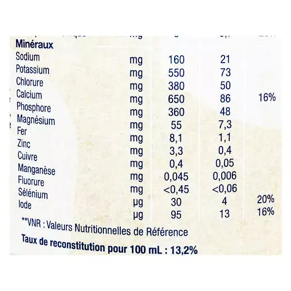 Leite de crescimento orgânico Novalac, 3ª etapa, 800g