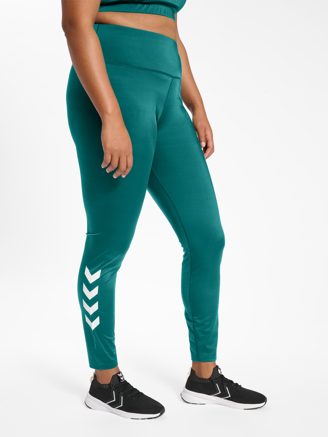 hmlTE CURVY HIGH WAIST TIGHTS PLUS