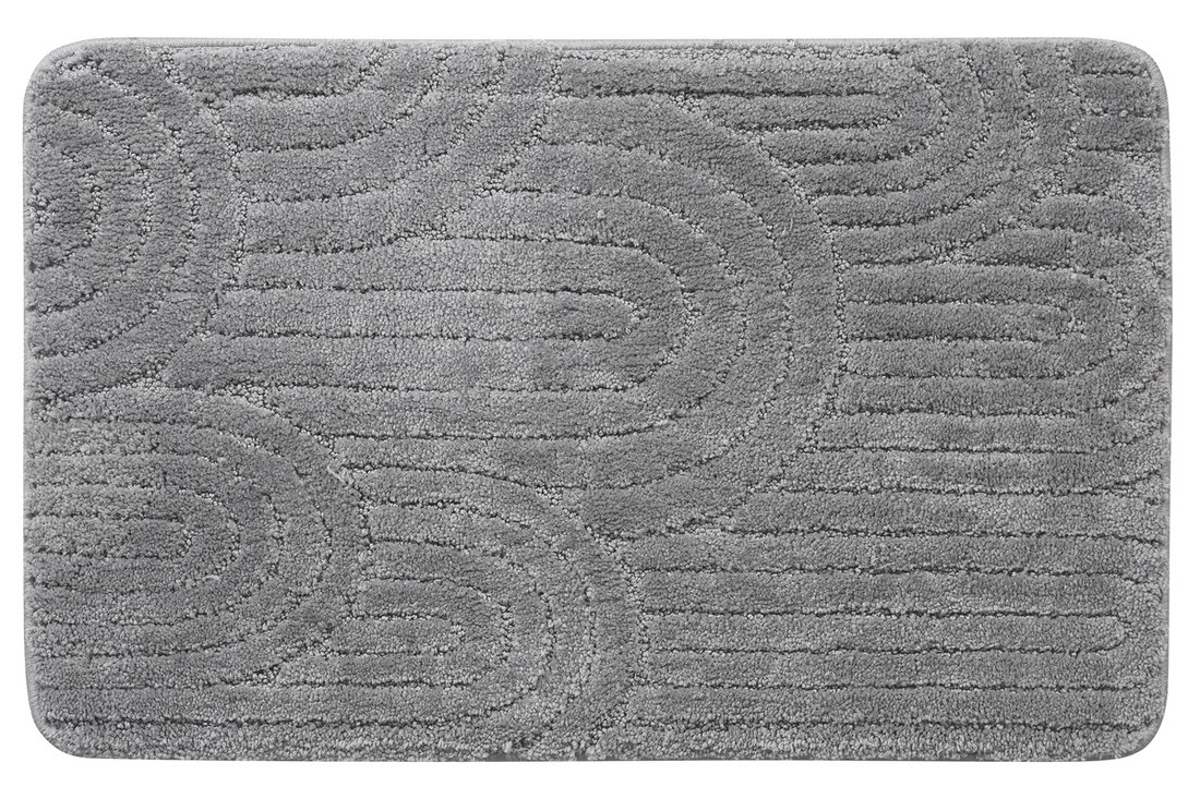 Sapho Rist anti-slip badmat 50x80cm grijs