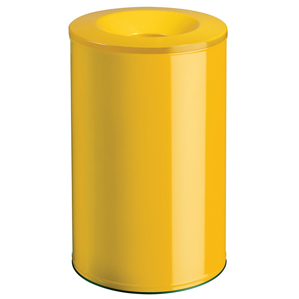 Corbeille neo anti-feu 90 L - jaune colza 1021