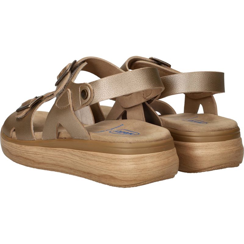 Wolky Sophia Terrassa Sandalen Goud Dames