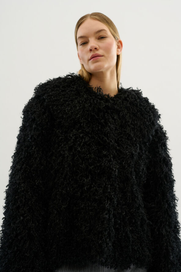 Karen by Simonsen KBSpencer Fur Jacket Meteorite