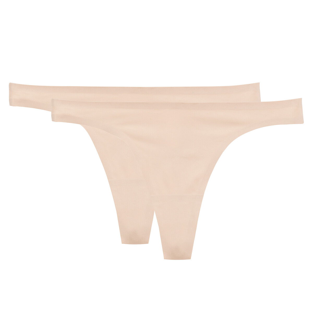 COLEÇÃO LA REDOUTE<br>Conjunto de 2 cordas de microfibra - Invisíveis