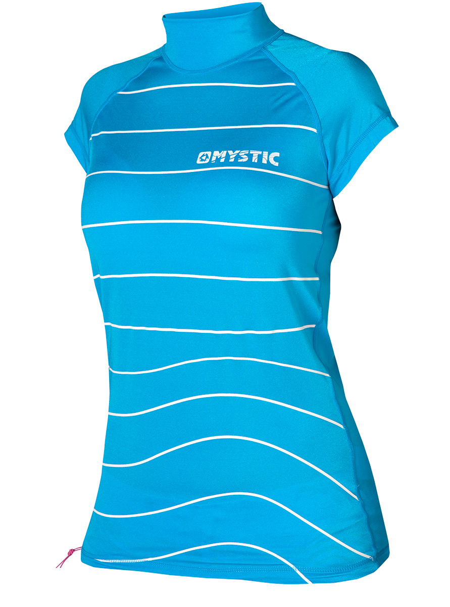 Mystic Star Rash Vest Women Capsleeve Mint XS