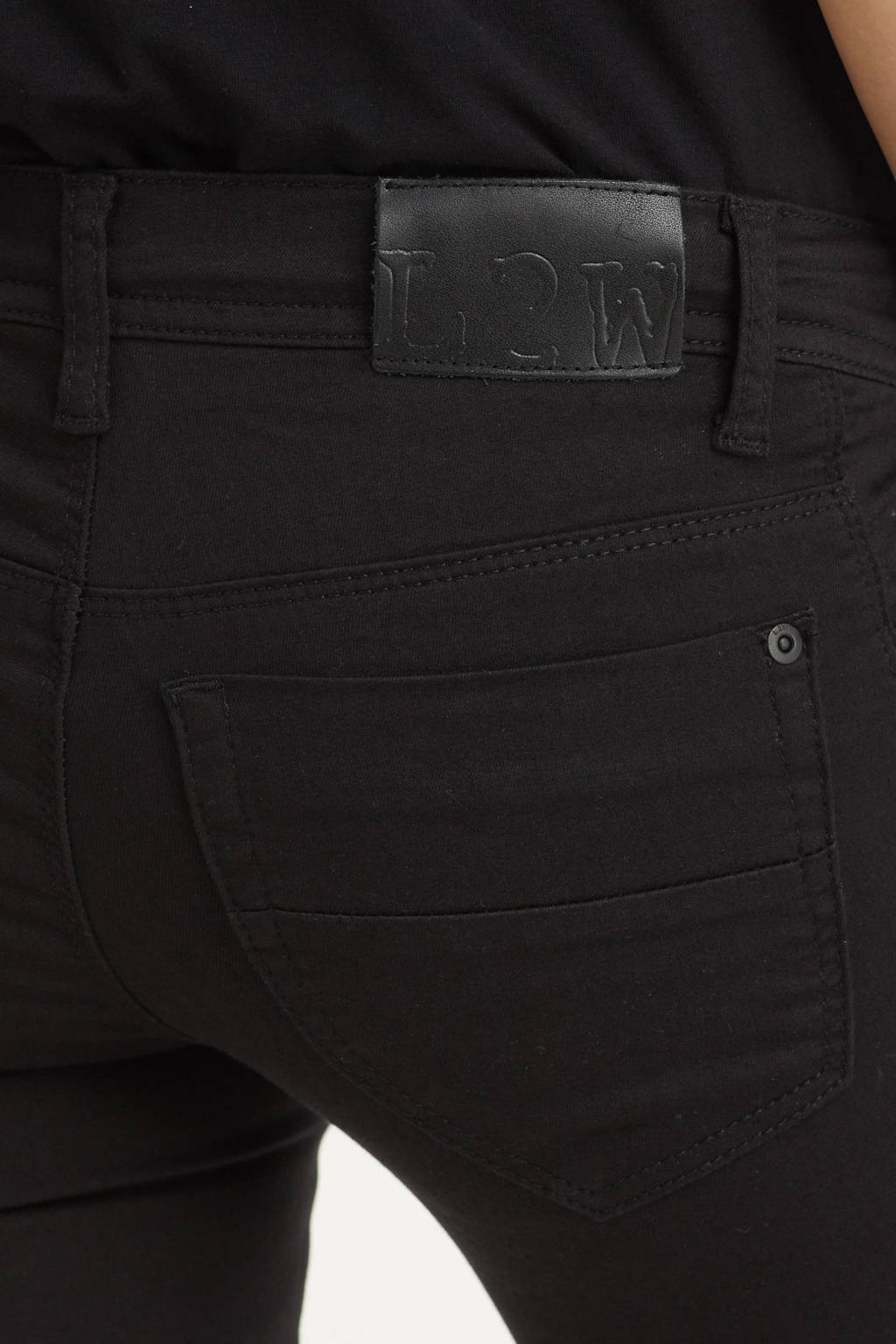 LOVE2WAIT slim fit zwangerschapsjeans Sophia zwart