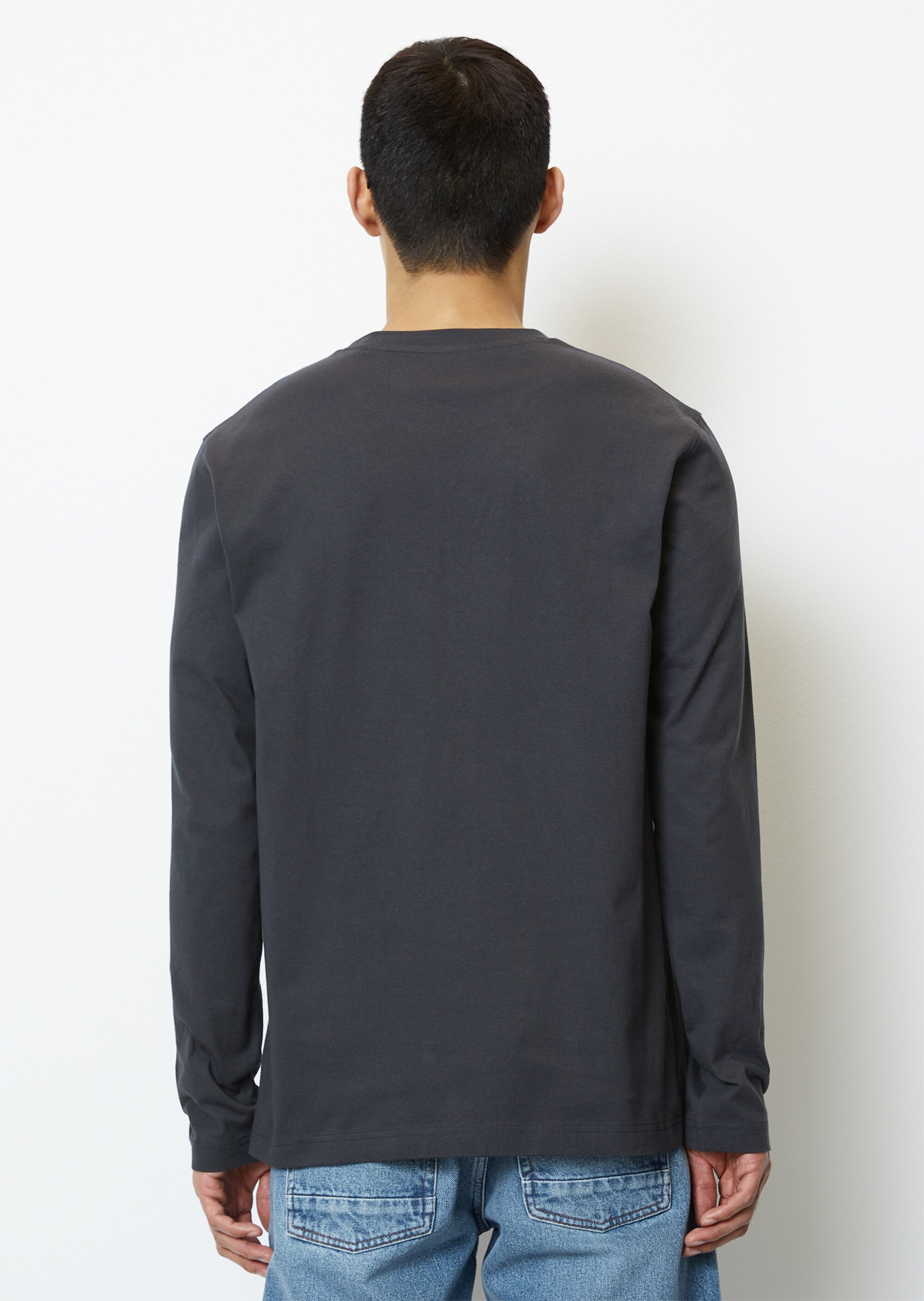 Longsleeve regular in schwerer Jersey-Qualität