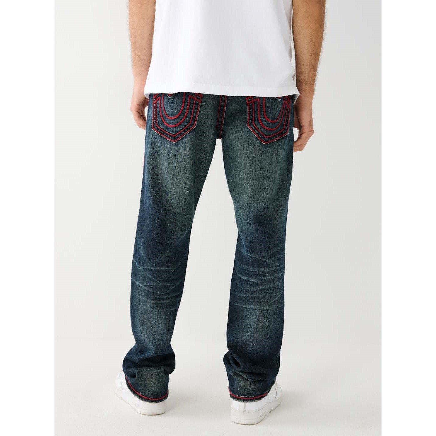 True Religion TR Ricky Straight Jeans Mens