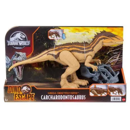 Mattel Jurassic World Mega-Zerstörer-Dinosaurier Carcharodontosaurus