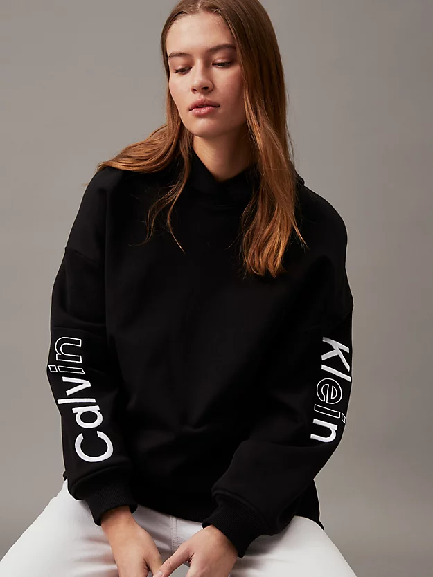 Moletom oversized com logo
