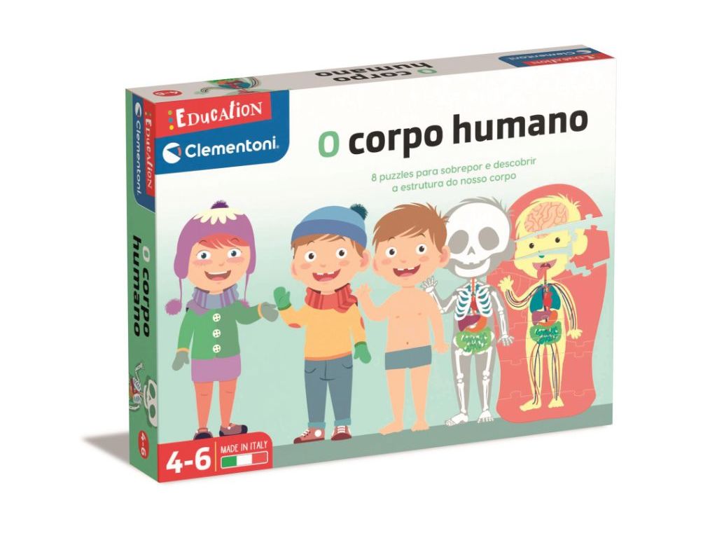 JOGO O CORPO HUMANO CLEMENTONI