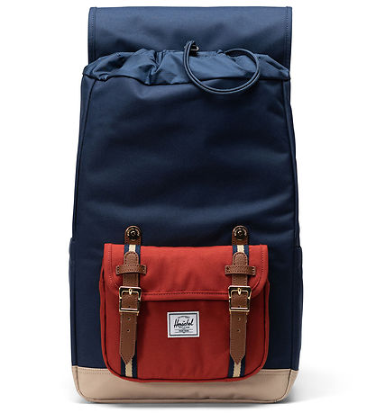 Herschel Rygs?k - Little America Mid - Blåck Iris/Rød Ochre/Twil