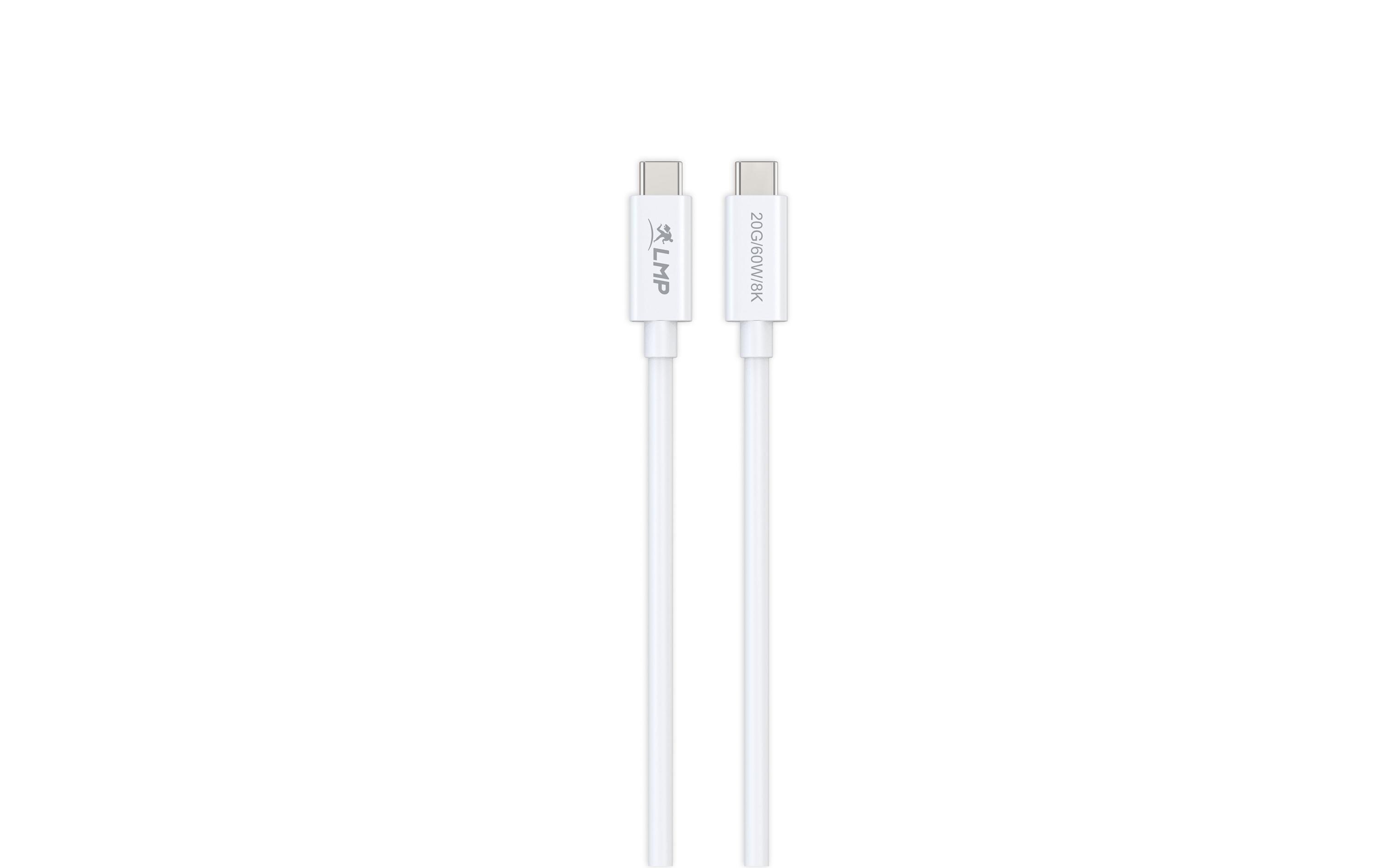 USB4-Kabel USB C - USB C 3 mUSB-C Lade- und Datenkabel Gen 2 (USB4/20G), bis zu 60 W, bis zu 20 Gbps
