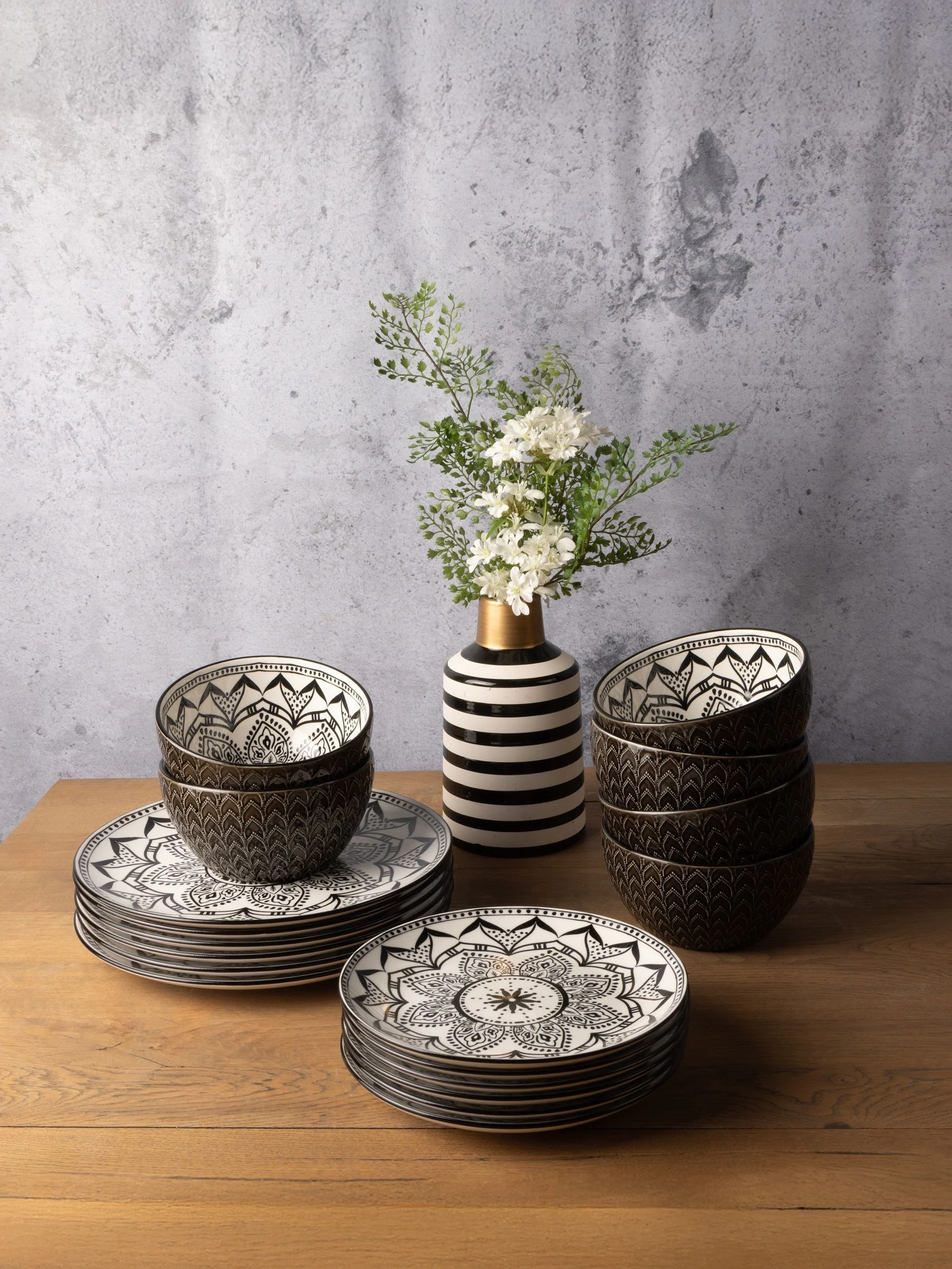 Code Maison 12 Piece Inari Dinner Set