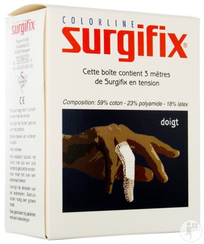 Surgifix Filet Tubulaire Élastique 3m Doigts 1 Pièce