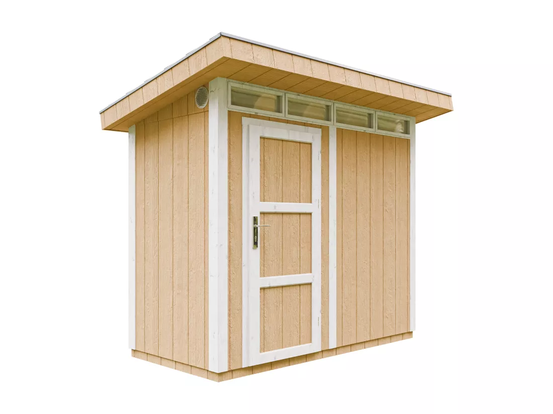 Abri de Jardin Qualité Premium 3m²/L161xL294xH239 cm - Timbela M901-HARVEST HONEY