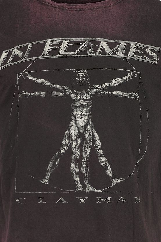 Clayman Vitruvian | In Flames T-Shirt Manches courtes
