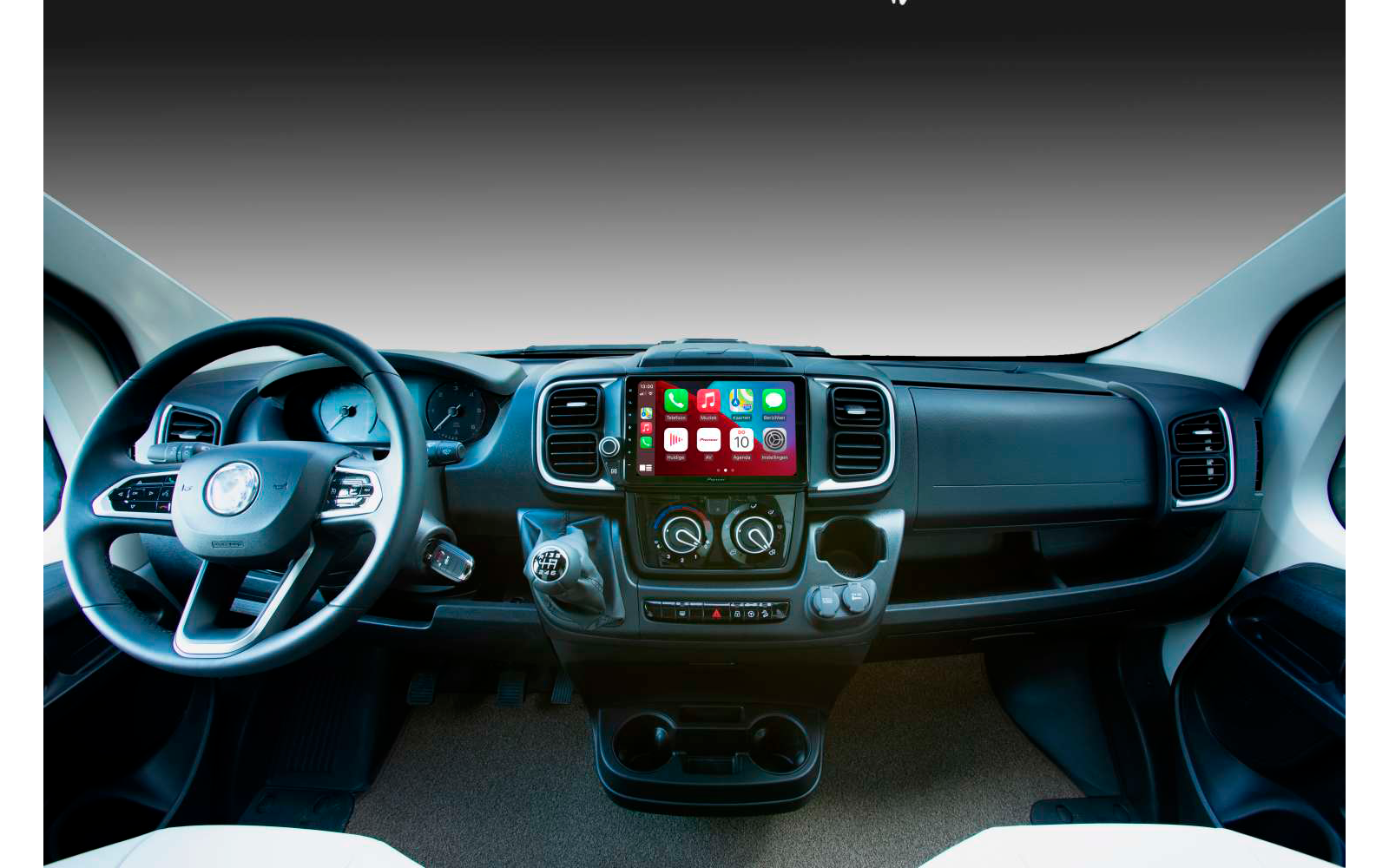 Pioneer AVIC-Z1000 DAB+ Multimediasystem inkl. Bluetooth 9 Zoll Iveco Daily LF3