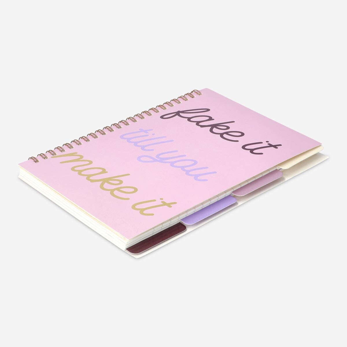 Notesbog med indeksfaner. A5