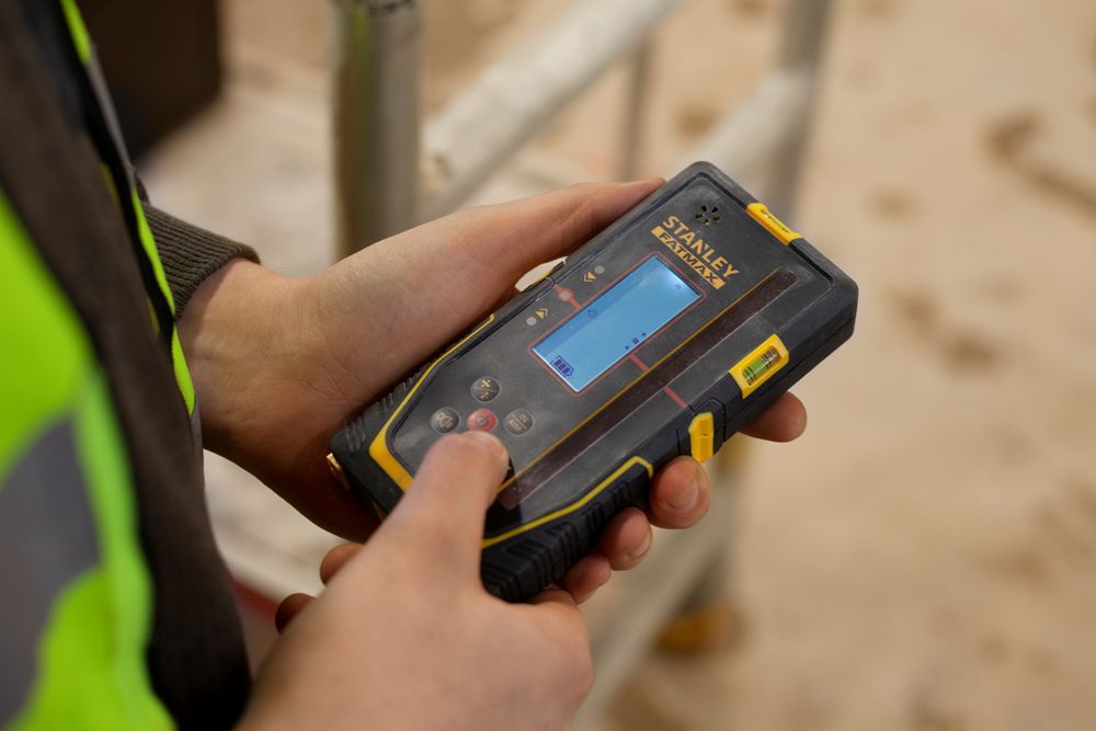 Stanley FMHT77652-0 FatMax Digitale Detector voor Roterende Laser (Rood)