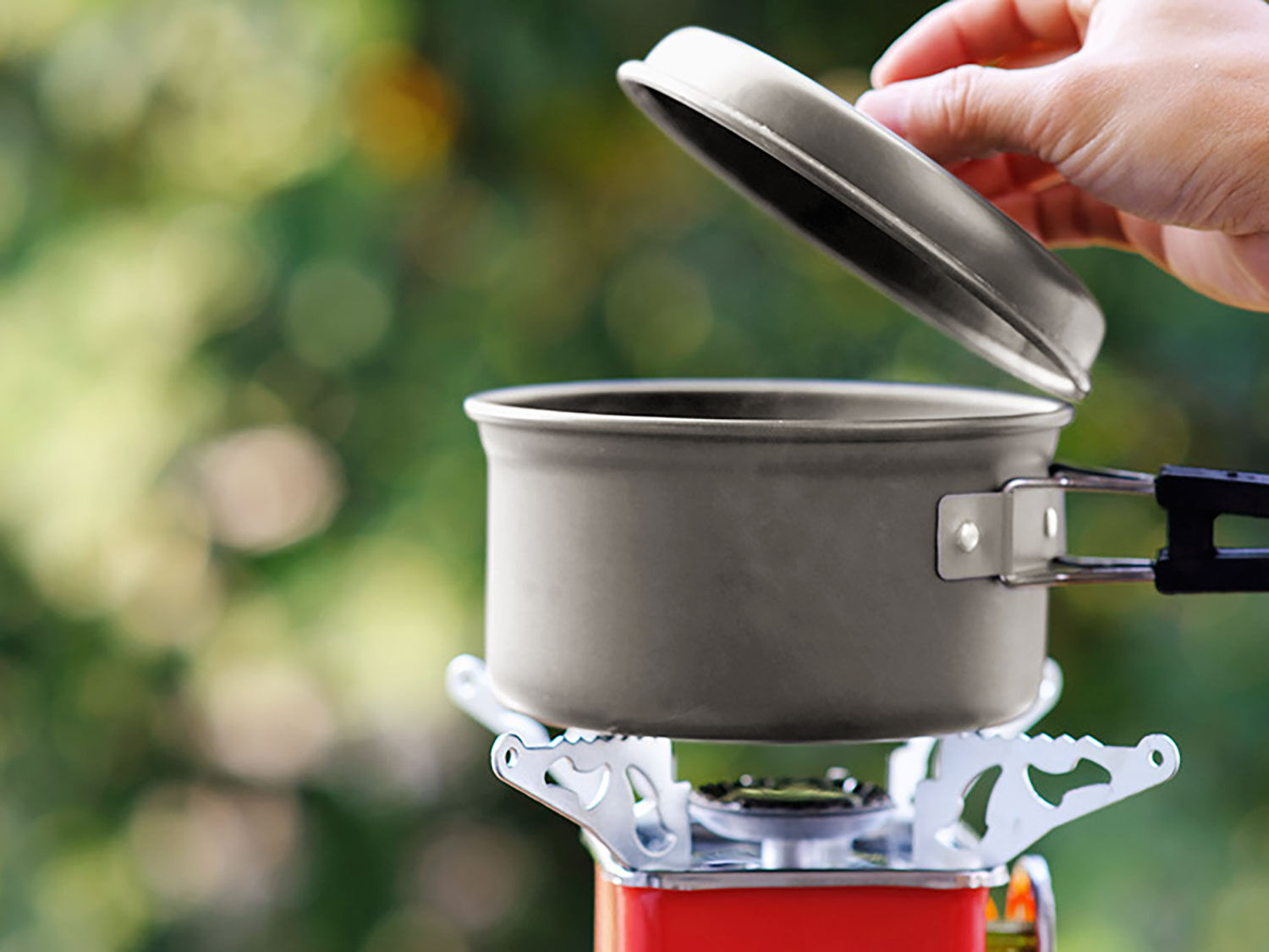 Nouvel Outdoor Aluminiumpfannen-Set «Cook & Go»