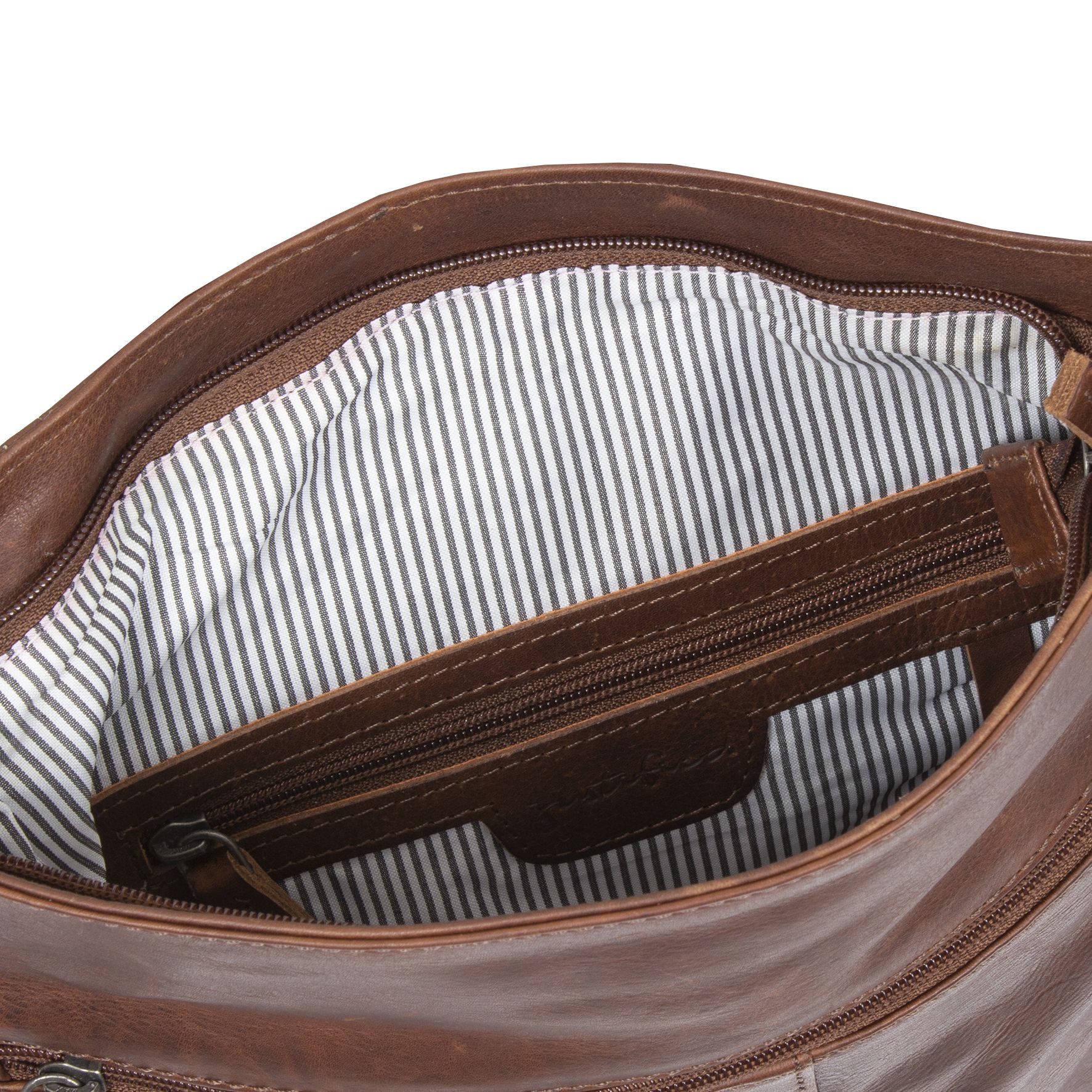 Justified Nynke Roll Backpack Brown