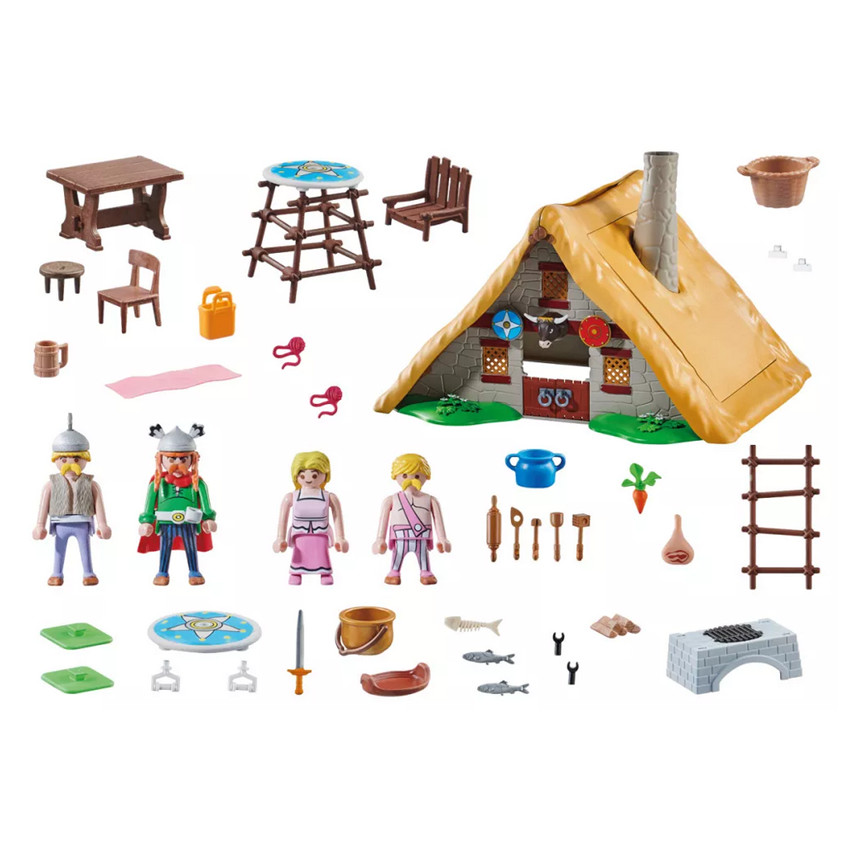 La hutte d'Abraracourcix - Astérix