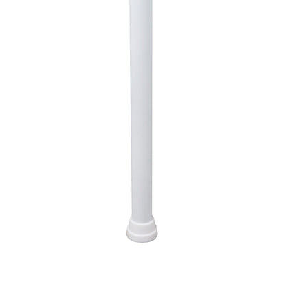 Etagère d'angle de douche extensible Gina blanche
