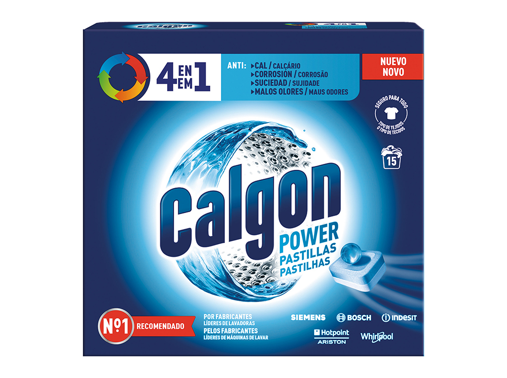 PASTILHAS ANTI-CALCÁRIO CALGON 15P
