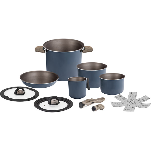 Popote alu Ceramic Torralta 20cm 7+2 pièces
