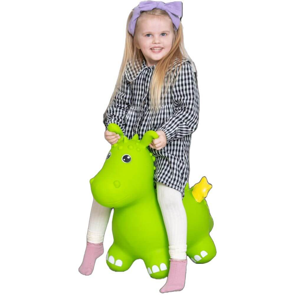 Jumpy Hüpftier Drache, grün