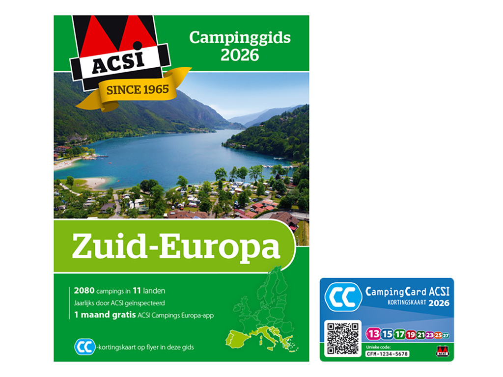ACSI 2026 Zuid-Europa campinggids