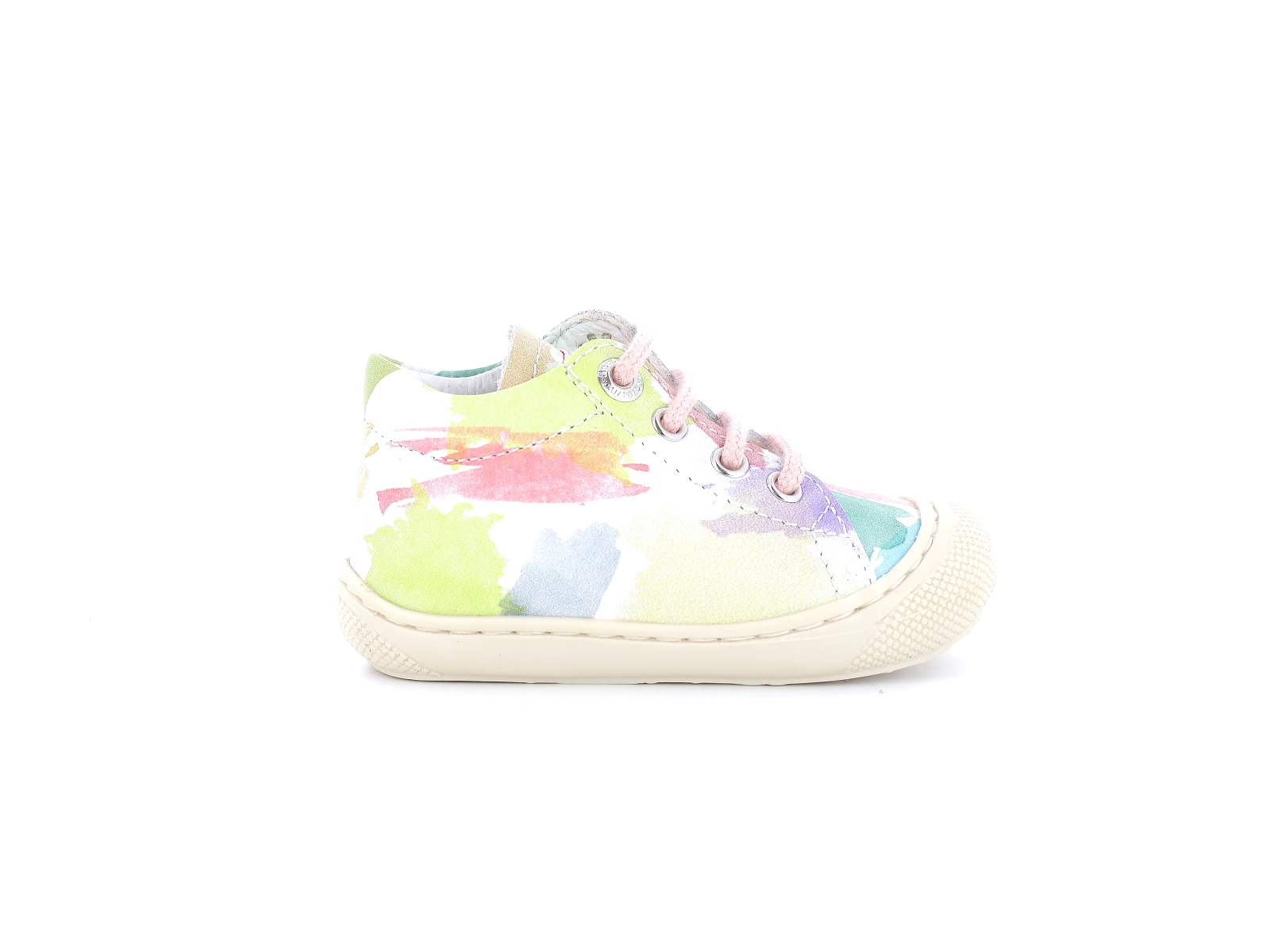Naturino-COCOON 2012889 M8 0R01 Cuir Blanc multi