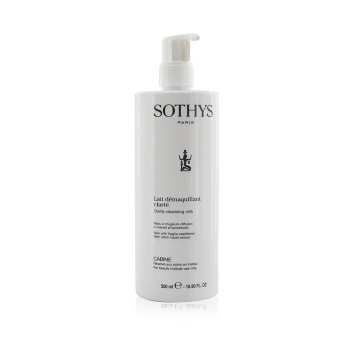 Sothys Leite de limpeza Clarity - para pele com capilares frágeis, com extrato de hamamélis (tamanho de salão)  500ml/16.9oz
