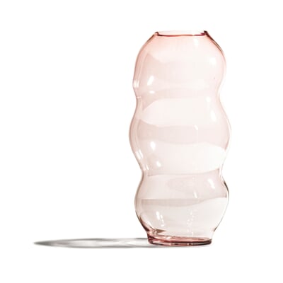 Vase Muse L, Kupferfarben