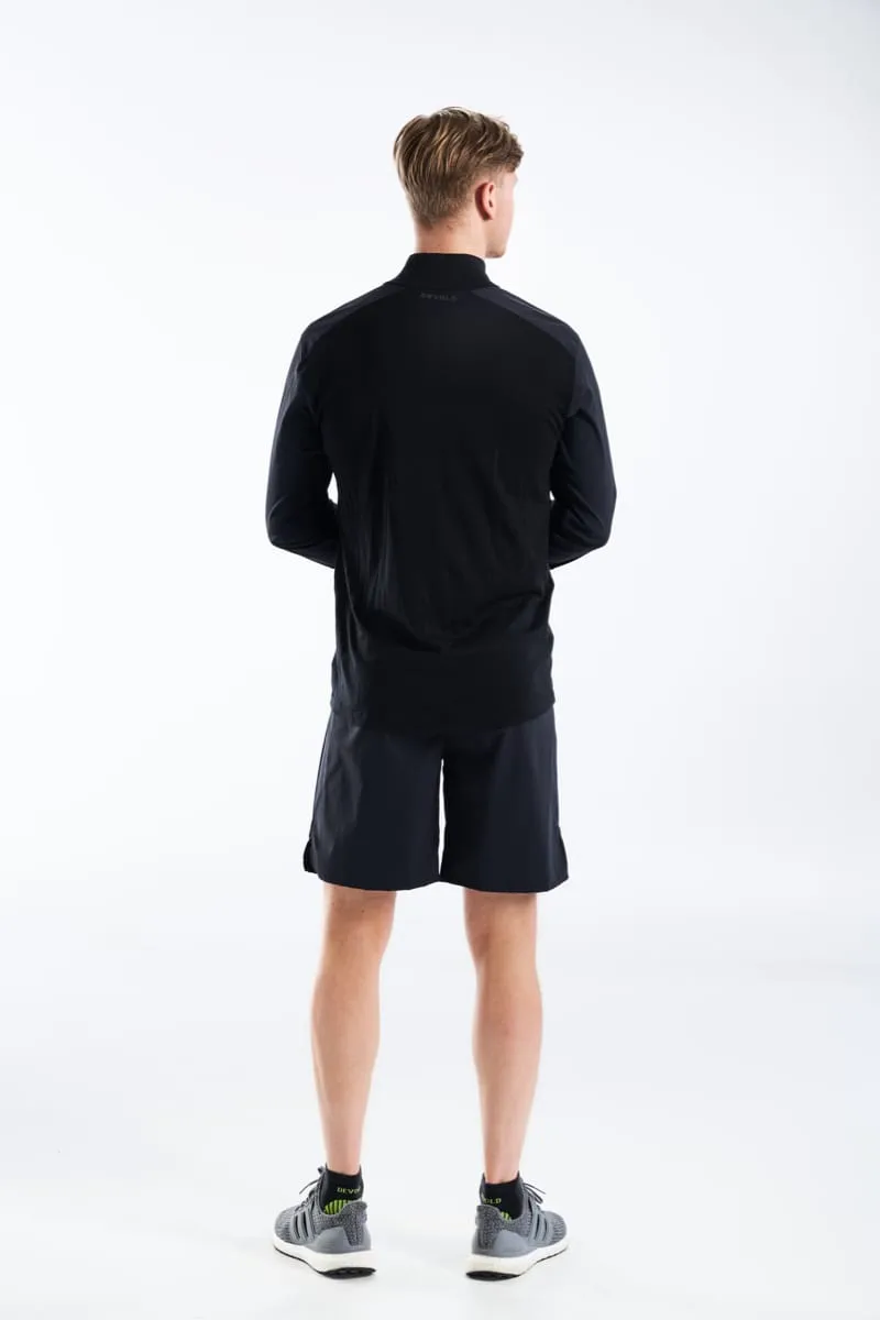 Devold Cover Man Zip Neck Caviar