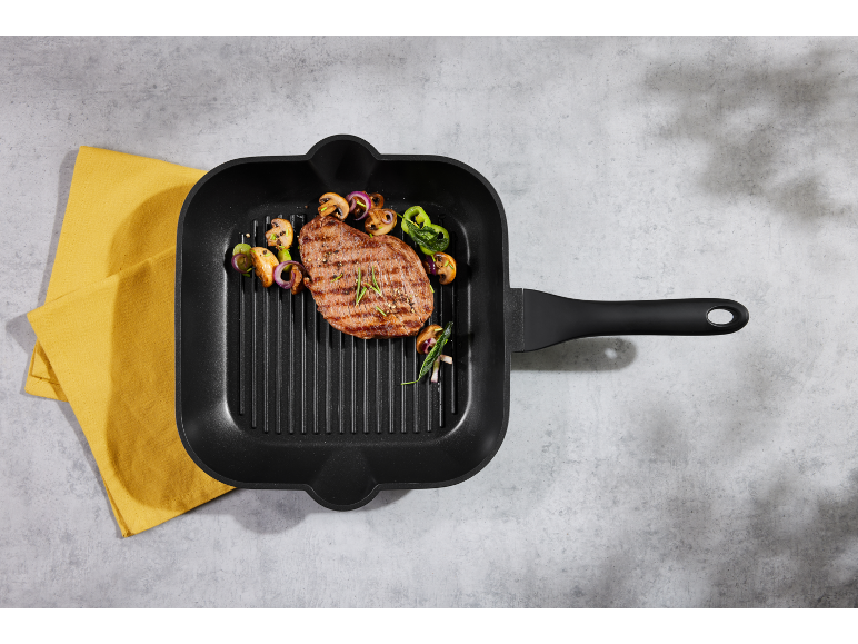 Grillpan of koekenpan 28 cm