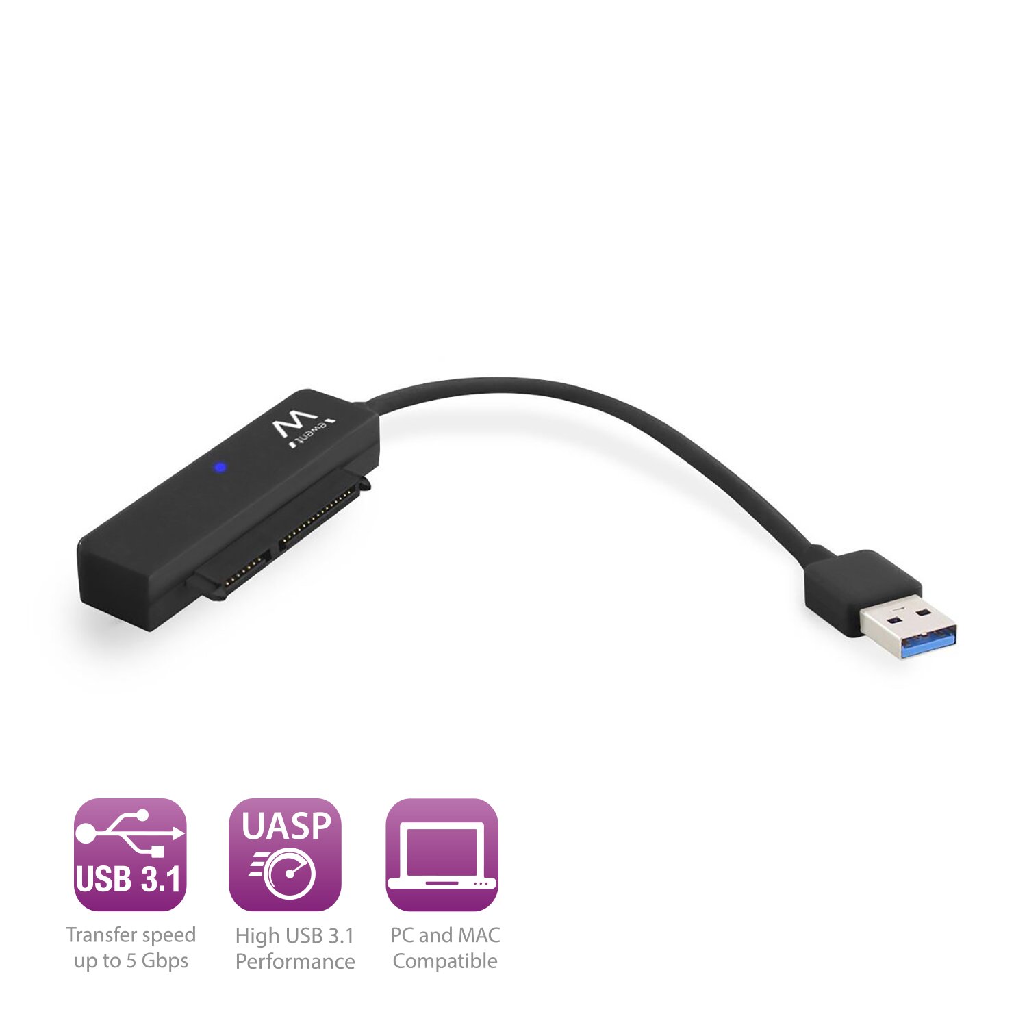 ADAPTADOR USB EWENT EW7017 SATA 2.5\