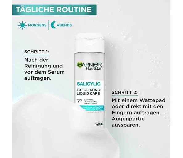 Garnier Salicylic Exfoliating Liquid Care